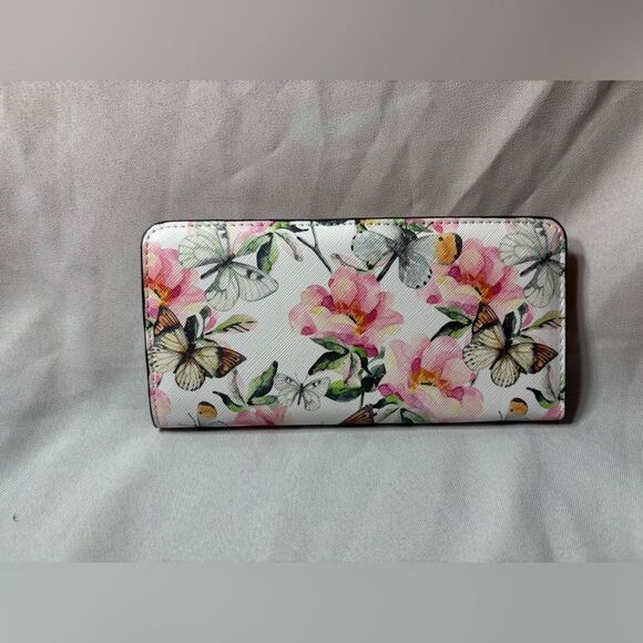 New Beautiful Butterfly Staves RFID-Blocking Slim Wallet - Picture 2 of 7